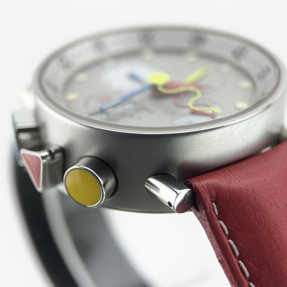 Alain Silberstein Krono Bauhaus Steel Gray Dial 40mm Automatic Men’s Watch - Picture 5 of 8